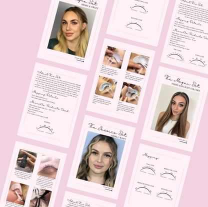 3 Lash E-Book Bundle, Editable/Resellable